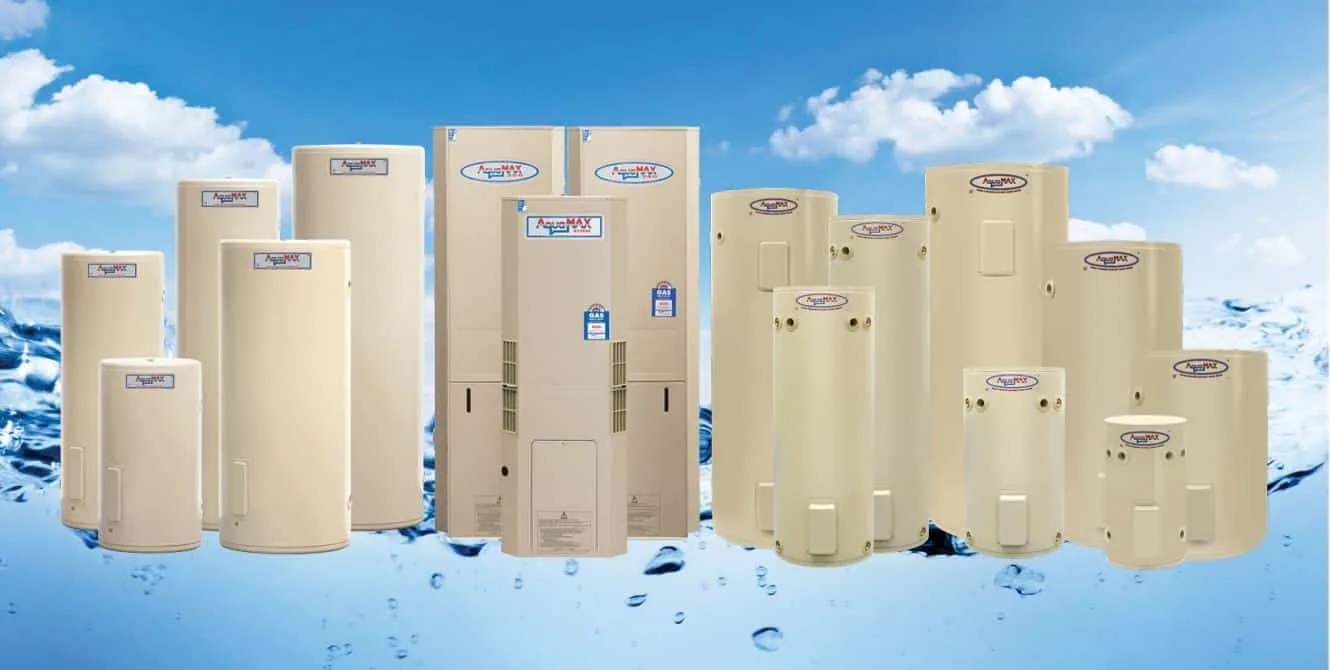 The AquaMAX range of storage hot water systems